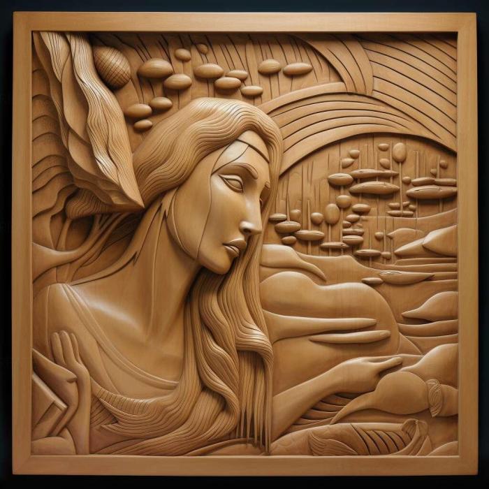 نموذج ثلاثي الأبعاد لآلة CNC 3D Art 